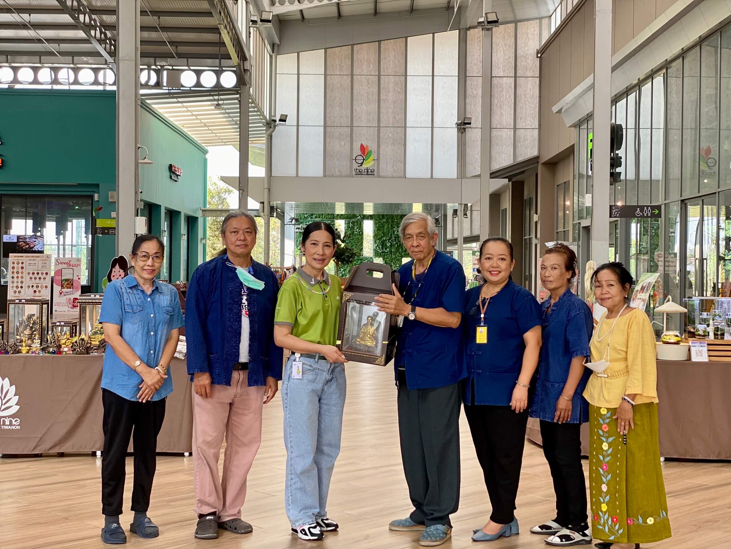 ศูนย์การค้าเดอะไนน์ เซ็นเตอร์ ติวานนท์ เปิดพื้นที่สนับสนุนวิสาหกิจชุมชน จังหวัดป